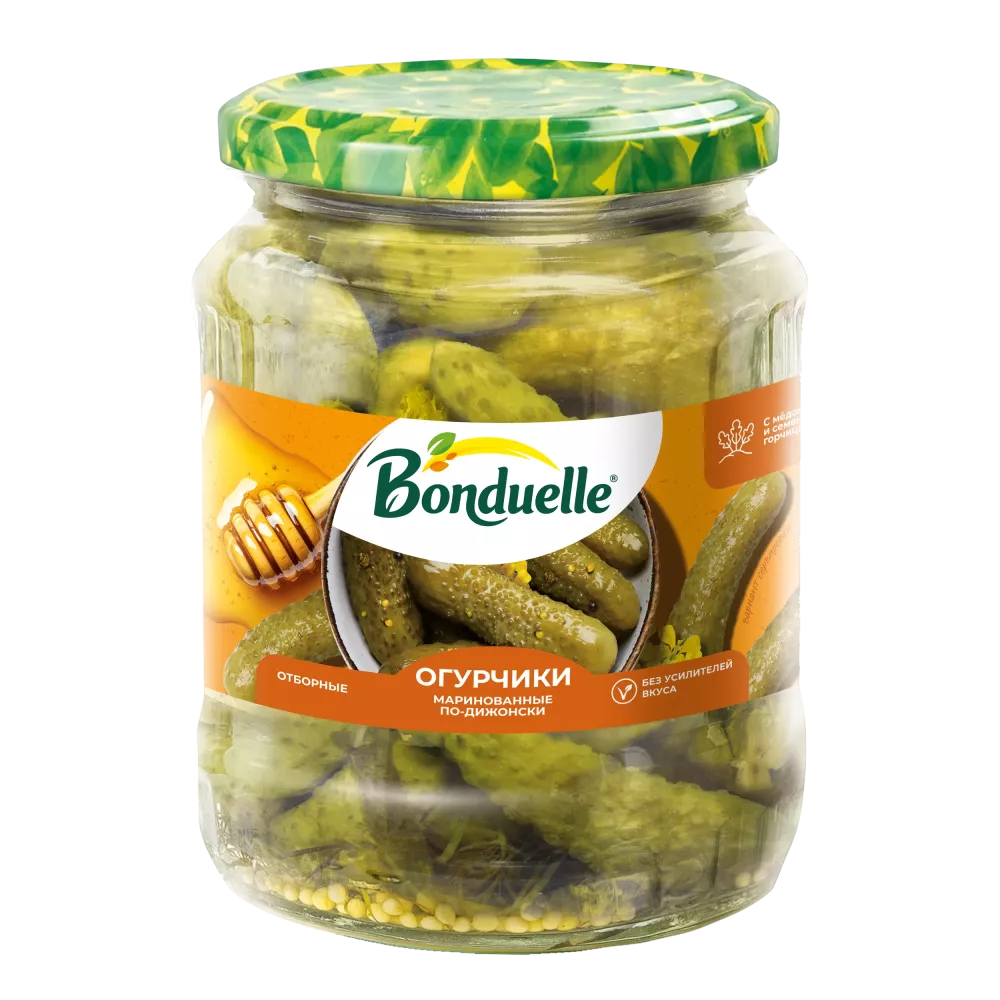 Бодиринги очории Bonduelle, бо сабки Дижон, 680 г