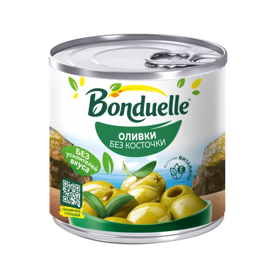 Оливки без косточки Bonduelle, 200 г