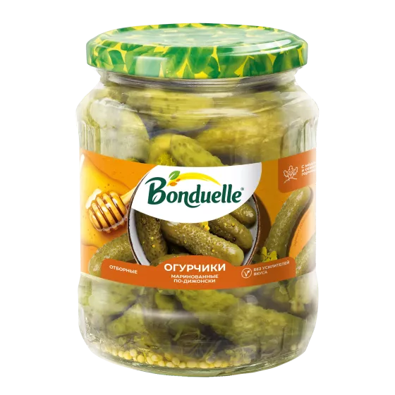 Бодиринги очории Bonduelle, бо сабки Дижон, 680 г