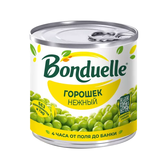 Нахӯди консервшудаи Bonduelle, нарм, 200 г